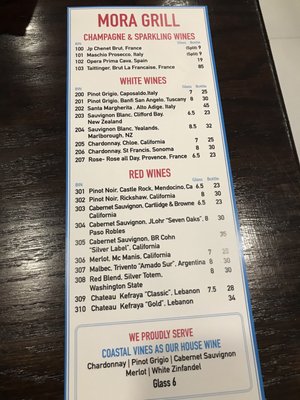 Menu photo 5 Mora Grill Pompano Beach, FL