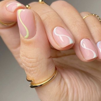 Rittenhouse Manicure & Spa - This is the simple design I requested that the tech could not actually do (despite telling me she could) - Nail Salons Near Me - Philadelphia, Pennsylvania Rittenhouse Manicure & Spa - This is the simple design I requested that the tech could not actually do (despite telling me she could) - Nail Salons Near Me - Philadelphia, Pennsylvania