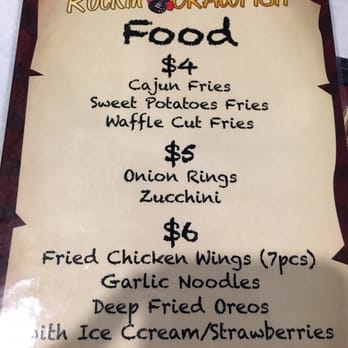 Crab Boil & Things - Happy menu (back) - Cajun/Creole Near Me - Concord, California
