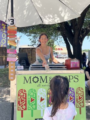 Mom & Pops All Natural Frozen Pops by null