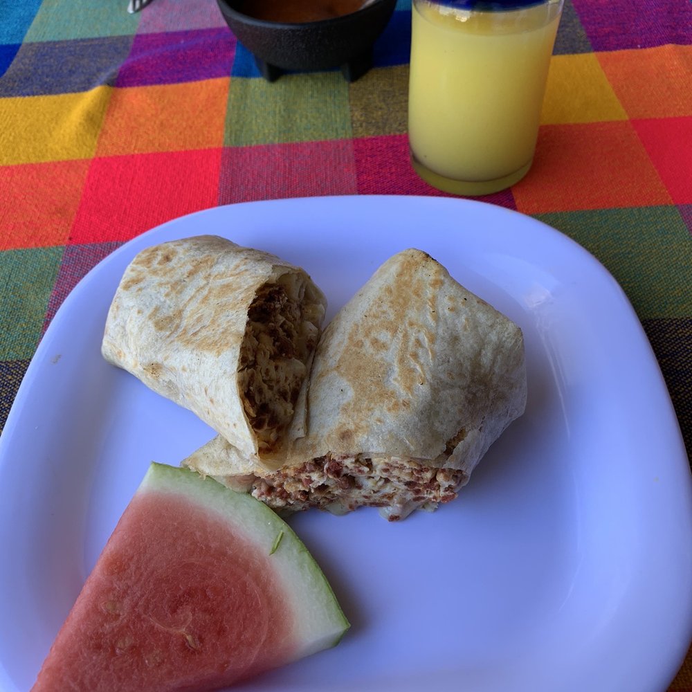 Los Mariachiles - Chorizo Breakfast Burrito - Mexican Near Me - Puerto Vallarta, JAL