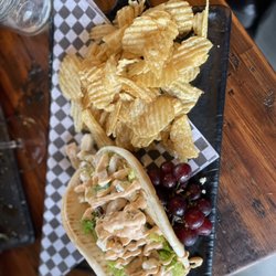 Rustic Cork Wine Bar & Bistro - Buffalo chicken wrap
