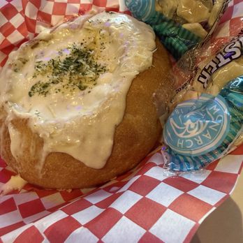 Crab N Spice - Clam Chowder (in a bread bowl) - Cajun/Creole Near Me - Palmdale, California Crab N Spice - Clam Chowder (in a bread bowl) - Cajun/Creole Near Me - Palmdale, California