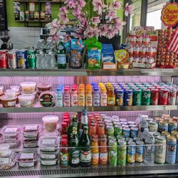 Deli is full of salads and meals to go