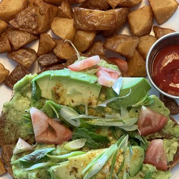 Overlook Restaurant - Avocado Toast w/ breakfast potatoes. A great mid-day weekend option. - Pizza Near Me - Heber City, Utah Overlook Restaurant - Avocado Toast w/ breakfast potatoes. A great mid-day weekend option. - Pizza Near Me - Heber City, Utah