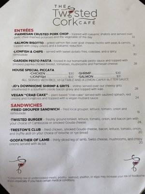 The Twisted Cork Cafe by null