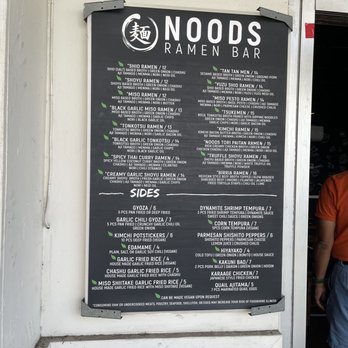 Noods Ramen Bar - Menu - Ramen Near Me - Honolulu, Hawaii Noods Ramen Bar - Menu - Ramen Near Me - Honolulu, Hawaii