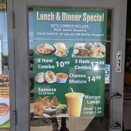 Lunch and dinner specials Lunch and dinner specials