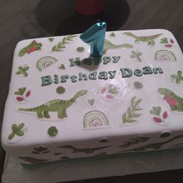 Son's first birthday cake. Son's first birthday cake.