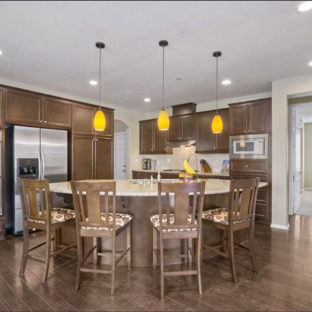 BEFORE Demo of Old Kitchen.