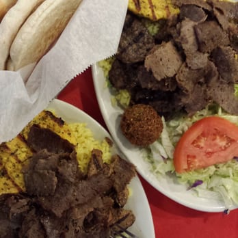 Pita Inn - 2 combination platters - Mediterranean Near Me - Wheeling, Illinois