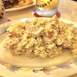 Cosmopolita - Ensaladilla Rusa too salty.