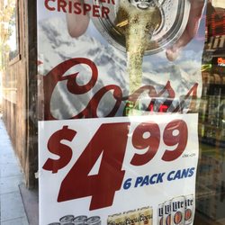 6 packs of COLD beer for only $4.99 +TAX Come By And Say Hi