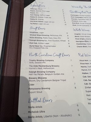 Menu photo 2 Azitra Raleigh, NC