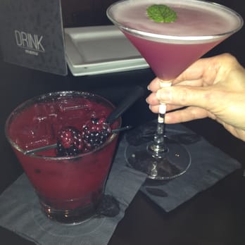 Bar Bistro - Two cocktails: (1) Darkness (2) Cool Berry - Cocktail Bars Near Me - Tacoma, Washington Bar Bistro - Two cocktails: (1) Darkness (2) Cool Berry - Cocktail Bars Near Me - Tacoma, Washington