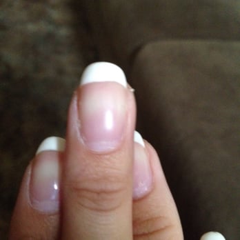 Nails Care - Uneven lines and this was one of the ones I had her re-due! - Nail Salons Near Me - Saint Joseph, Michigan Nails Care - Uneven lines and this was one of the ones I had her re-due! - Nail Salons Near Me - Saint Joseph, Michigan