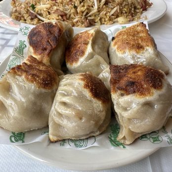 Triple Crown Restaurant - 鮮菜肉鍋貼 Pan Fried Pot Sticker - Dim Sum Near Me - Chicago, Illinois