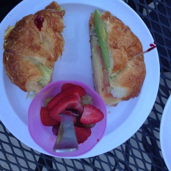 Roadrunner Coffee - My veggie breakfast sandwich. Look at that fresh fruit!! - Coffee & Tea Near Me - Tucson, Arizona Roadrunner Coffee - My veggie breakfast sandwich. Look at that fresh fruit!! - Coffee & Tea Near Me - Tucson, Arizona