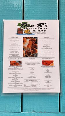 Menu photo 3 Dan B Murphy's Restaurant & Bar Bay Saint Louis, MS
