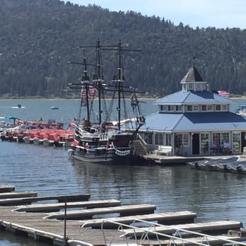 Big Bear Pirate Ship - View of the pirate ship from the parking lot - Boating Near Me - Big Bear Lake, California Big Bear Pirate Ship - View of the pirate ship from the parking lot - Boating Near Me - Big Bear Lake, California