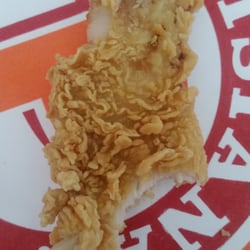 Popeye's - Roosevelt Mall - Uncooked chicken....will most likely die of salmonella