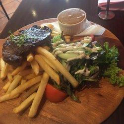 Twisted Zest Cafe - Porterhouse steak
