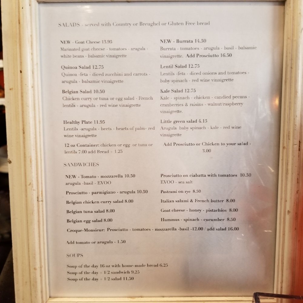Hendrickx Belgian Bread Crafter - Updated menu--salad, sandwich, soup - Bakeries Near Me - Chicago, Illinois Hendrickx Belgian Bread Crafter - Updated menu--salad, sandwich, soup - Bakeries Near Me - Chicago, Illinois