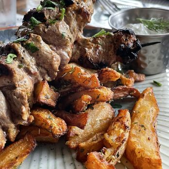 Parea Greek Taverna - Lamb souvlaki - Greek Near Me - Maitland, Florida Parea Greek Taverna - Lamb souvlaki - Greek Near Me - Maitland, Florida