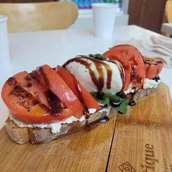 Toastique - Burrata toast - Juice Bars & Smoothies Near Me - Ann Arbor, Michigan