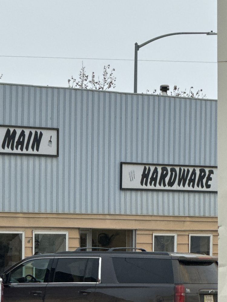 MAIN HARDWARE 427 Main St, Miles City, Montana Hardware Stores