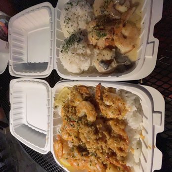 EbiNomi - EbiKahuku (Garlic Shrimps) Ebi la King - Asian Fusion Near Me - Honolulu, Hawaii