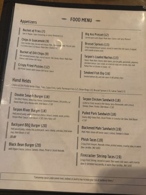 Menu photo 5 Tarpon River Brewing Fort Lauderdale, FL Menu photo 5 Tarpon River Brewing Fort Lauderdale, FL