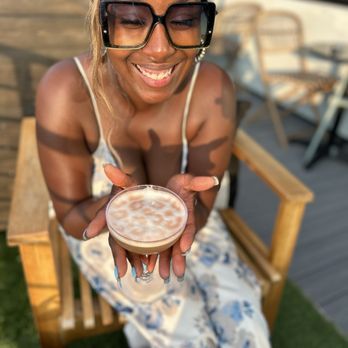 Treehouse Rooftop - Leopard drink - Wine Bars Near Me - Washington, DC, District of Columbia