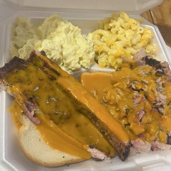 Konan BBQ - Big Pig-2 Meat Combo with ribs and pork, Mac & potato salad - Barbeque Near Me - Tampa, Florida