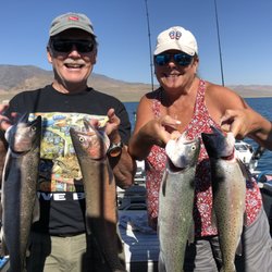 Cutthroat Charters - End of a great fishing trip.