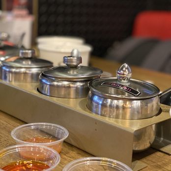 Tasty Pot - Condiments include soybean paste, garlic soy sauce etc. - Taiwanese Near Me - Newark, California Tasty Pot - Condiments include soybean paste, garlic soy sauce etc. - Taiwanese Near Me - Newark, California