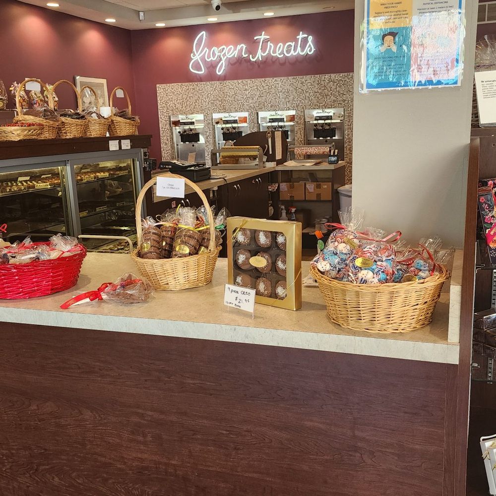 Watson's Chocolates - Interior chocolate shop... frozen treats at the back - Chocolatiers & Shops Near Me - Buffalo, New York Watson's Chocolates - Interior chocolate shop... frozen treats at the back - Chocolatiers & Shops Near Me - Buffalo, New York