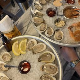 East coast oysters East coast oysters