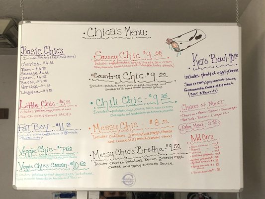 Menu photo 3 Chicas Lemoore, CA Menu photo 3 Chicas Lemoore, CA