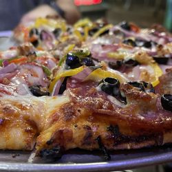The Piehole Pizzeria - The 'All In' minus mushrooms and Linguica