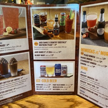 Cracker Barrel Old Country Store - Drink menu - American Near Me - Sturbridge, Massachusetts