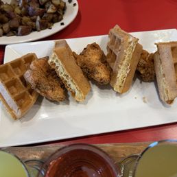 Chicken and waffles Chicken and waffles