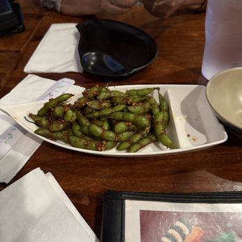 Sushi House - Spicy Garlic Edamame - Sushi Bars Near Me - Roseville, California Sushi House - Spicy Garlic Edamame - Sushi Bars Near Me - Roseville, California