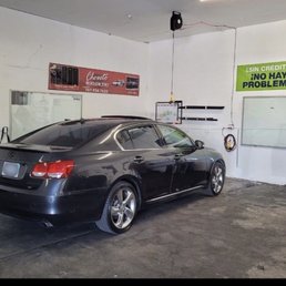 My Lexus getting windows tinted