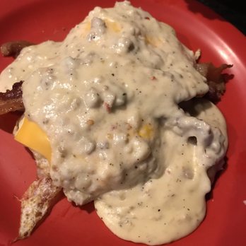 Studio Grill - Biscuits & gravy and egg & cheese - American Near Me - Kalamazoo, Michigan