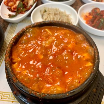 Young Dong Tofu - Spicy Assorted Tofu Soup - Korean Near Me - Arcadia, California Young Dong Tofu - Spicy Assorted Tofu Soup - Korean Near Me - Arcadia, California