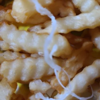 Del Taco - Fries with shredded melted plastic - Mexican Near Me - North Hollywood, California