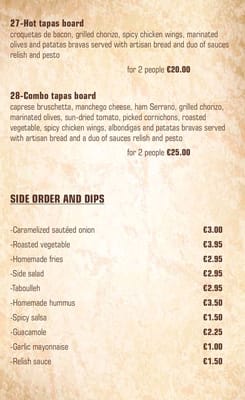 Menu photo 3 Mochaland Cafe Dublin, D Menu photo 3 Mochaland Cafe Dublin, D