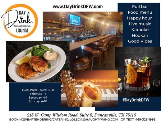 February 2024 - Food and Drinks at Day Drink Lounge are delicious! February 2024 - Food and Drinks at Day Drink Lounge are delicious!