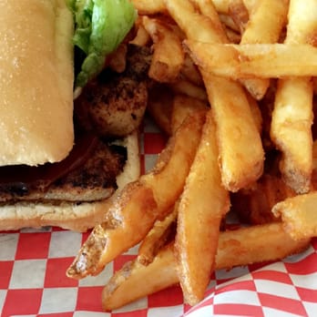 Pelican's Reef - Grilled Grouper Sandwich on Ciabatta Bun with super crispy fries - Seafood Near Me - Cincinnati, Ohio Pelican's Reef - Grilled Grouper Sandwich on Ciabatta Bun with super crispy fries - Seafood Near Me - Cincinnati, Ohio